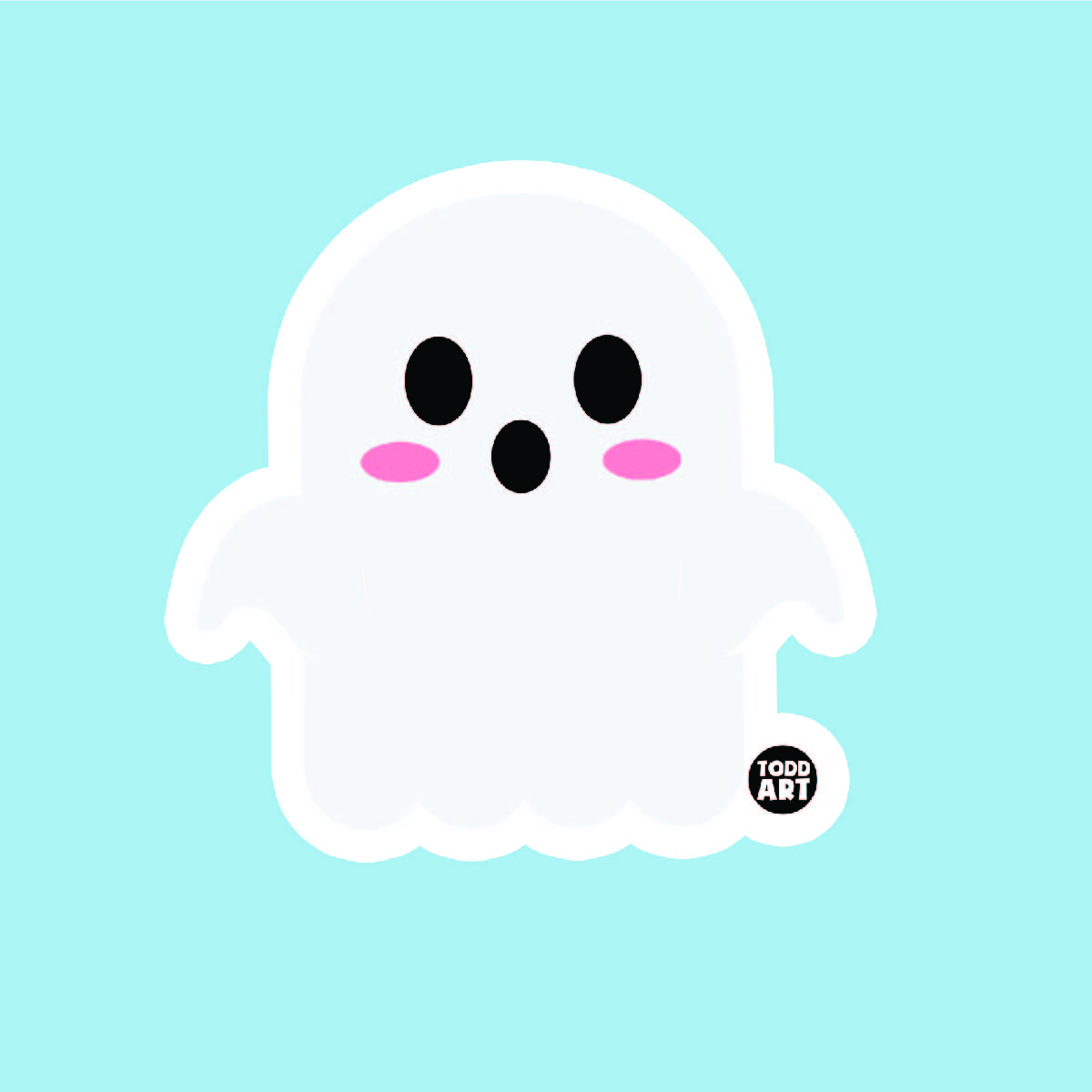 Ghost Sticker