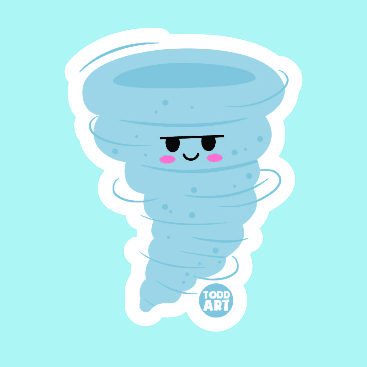 Tornado Sticker