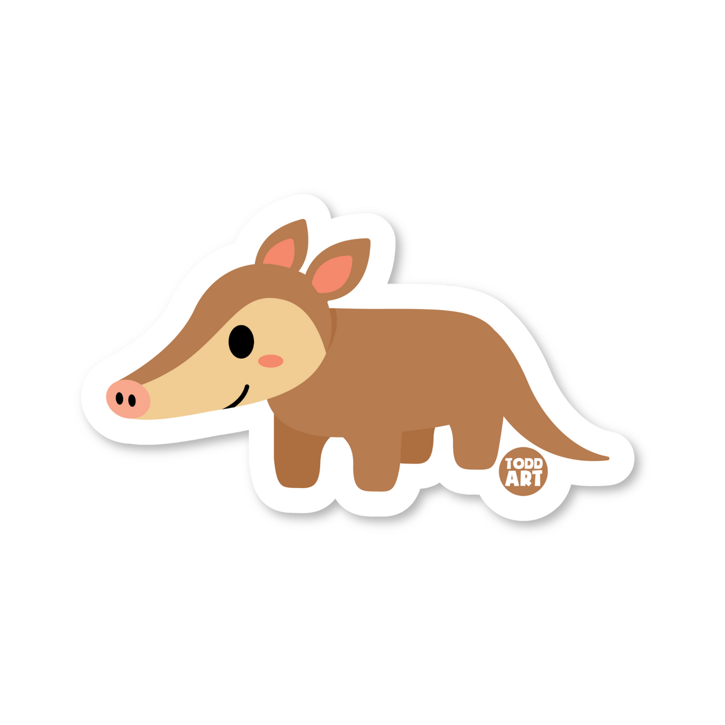 Aardvark Sticker -3" Vinyl