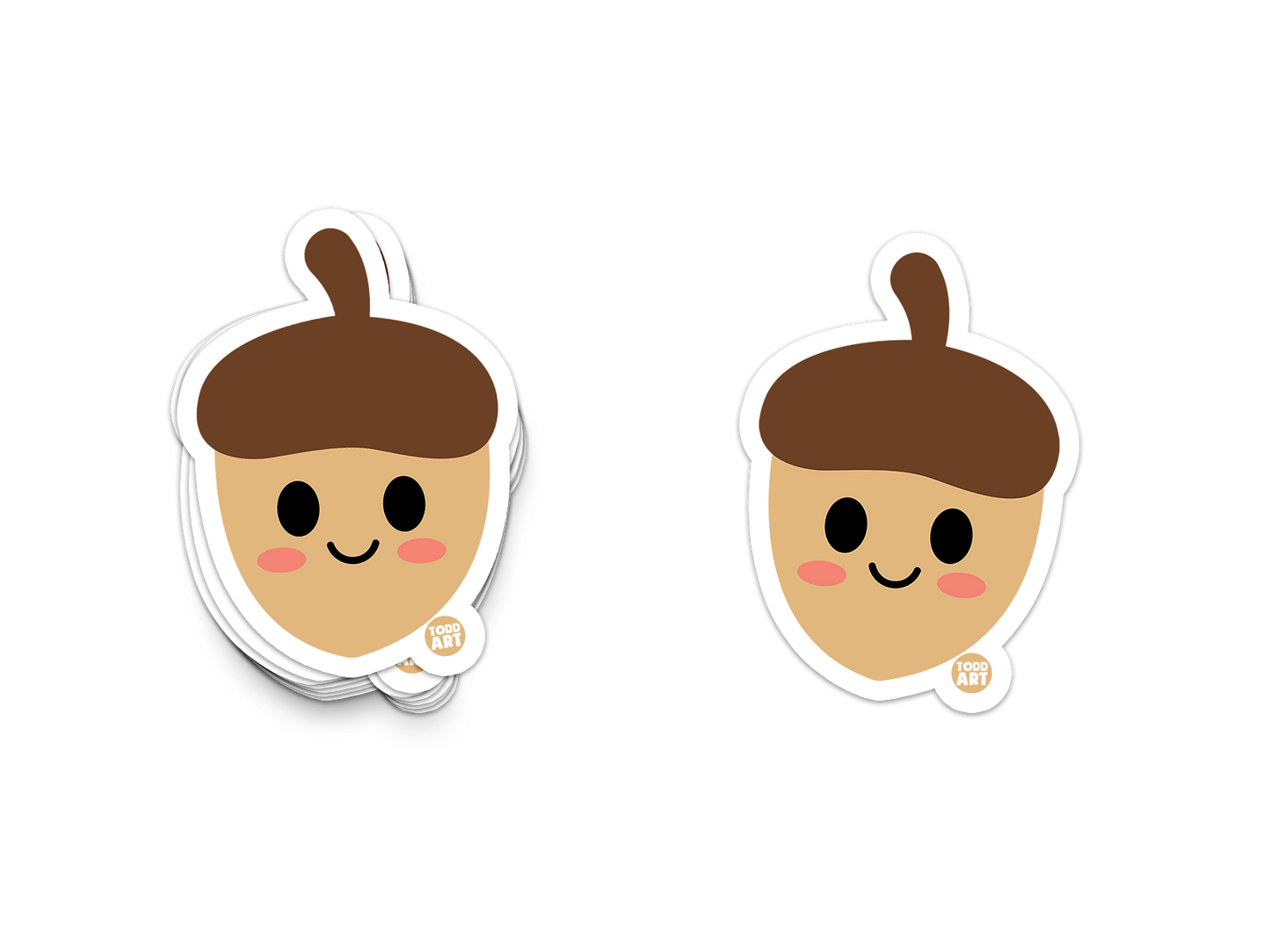 Acorn Sticker1