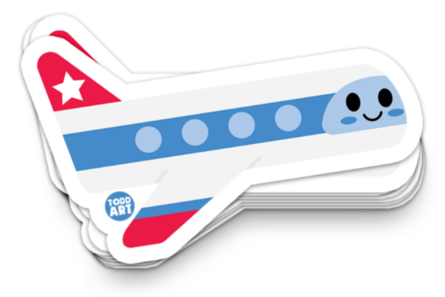 Airplane Sticker