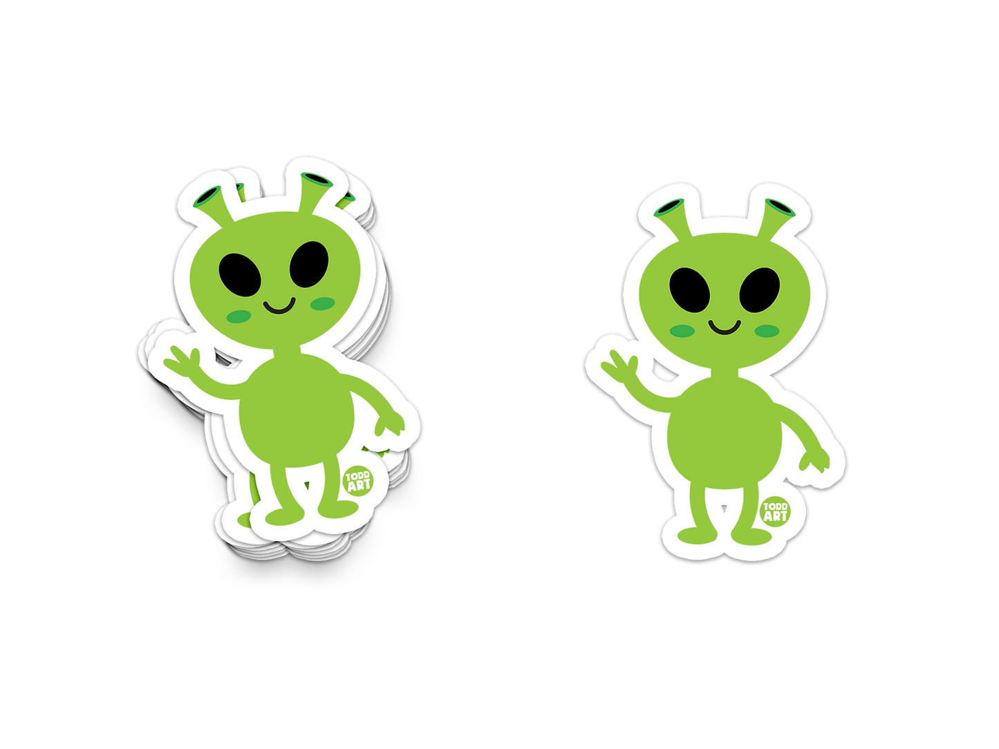 Boo Boo Buddies Robot sticker – fun 3-inch vinyl reptile sticker for school supplies and water bottles