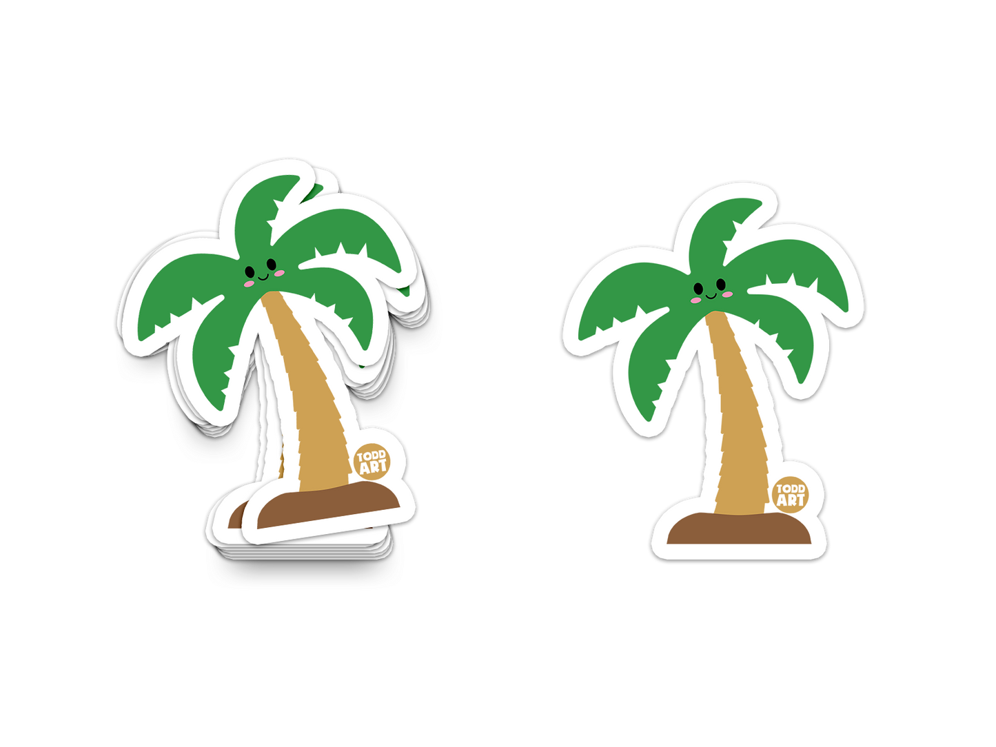 Palm Tree Vinyl Sticker