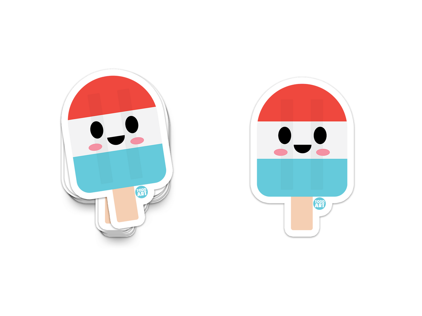 Popsicle Vinyl Sticker