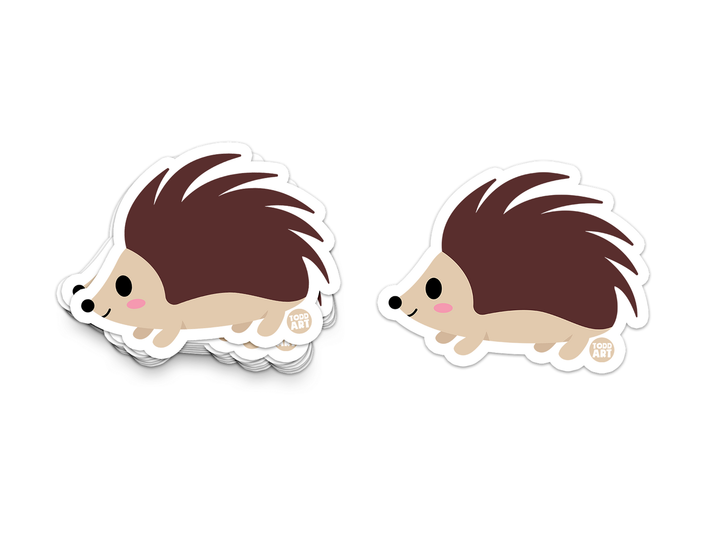 Porcupine Vinyl Sticker