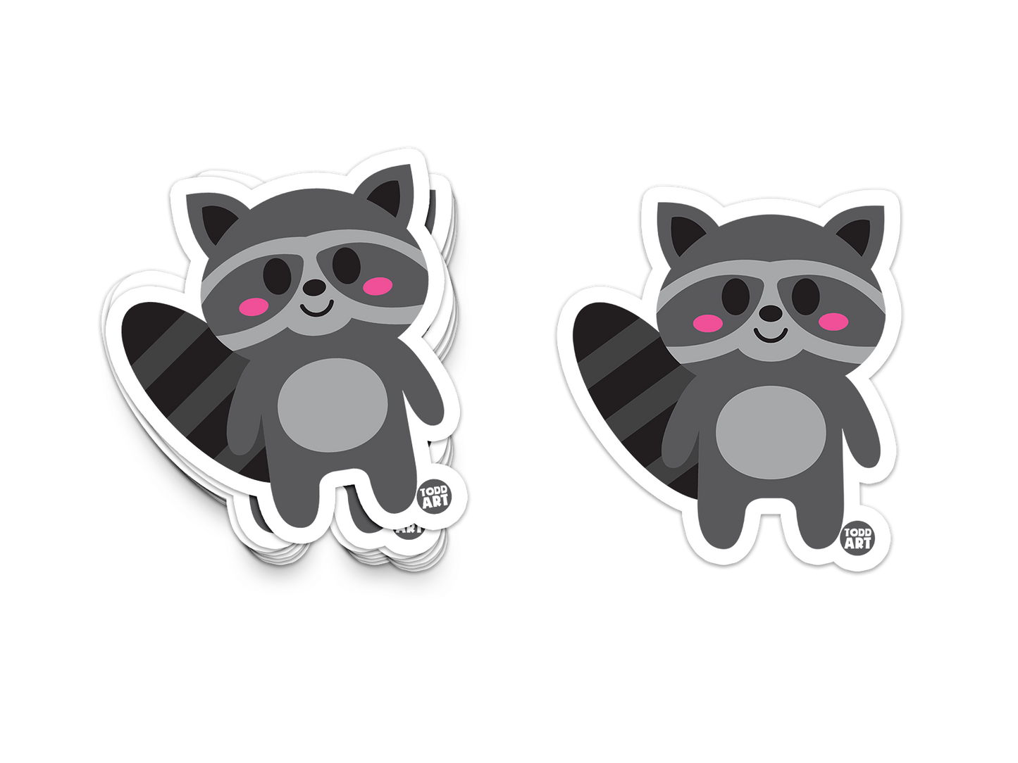 Raccoon Sticker