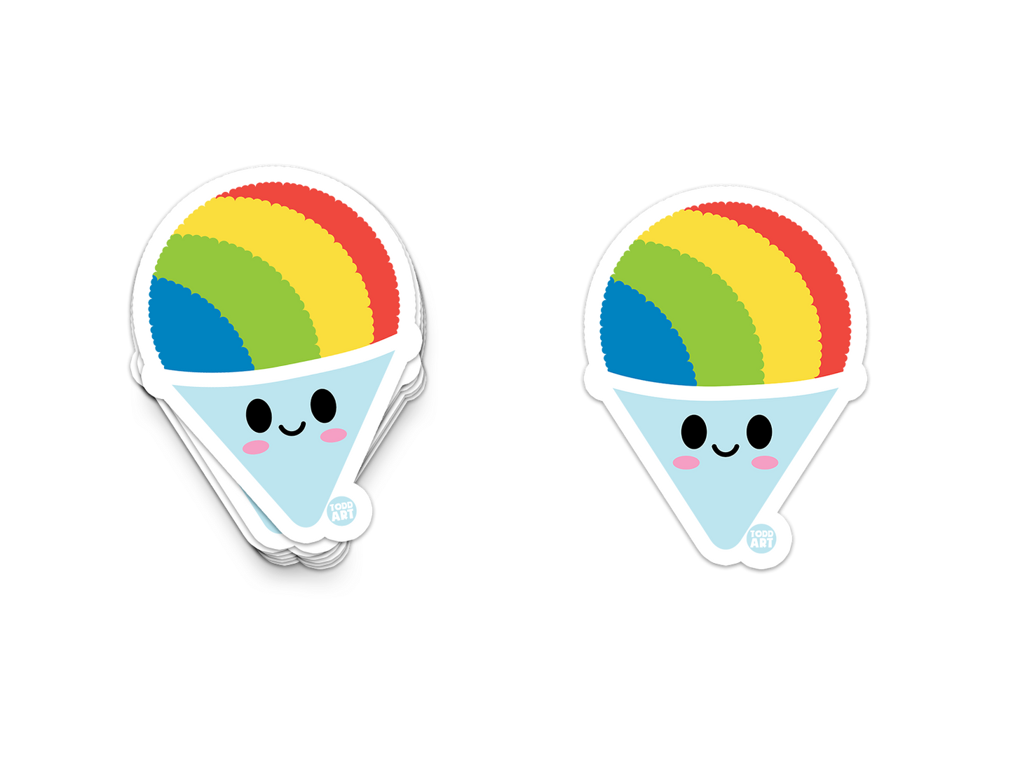 Snow Cone Sticker