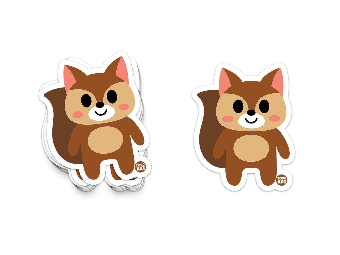 Squirrel Sticker
