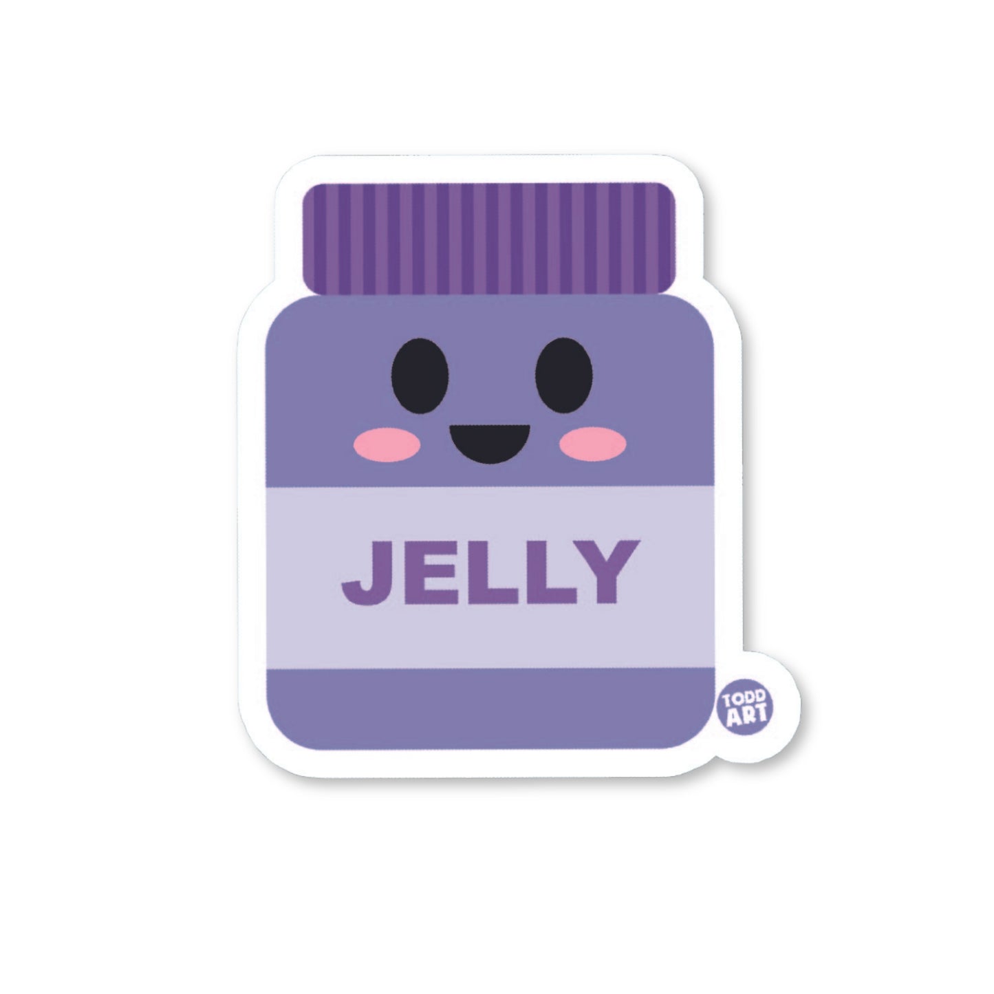 Jelly Vinyl Sticker