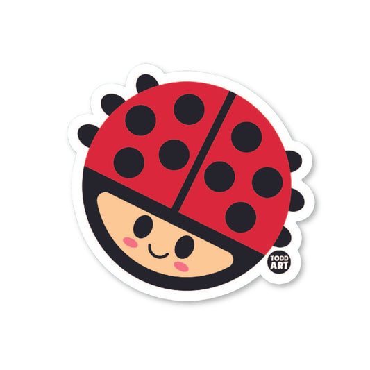 Ladybug Vinyl Sticker