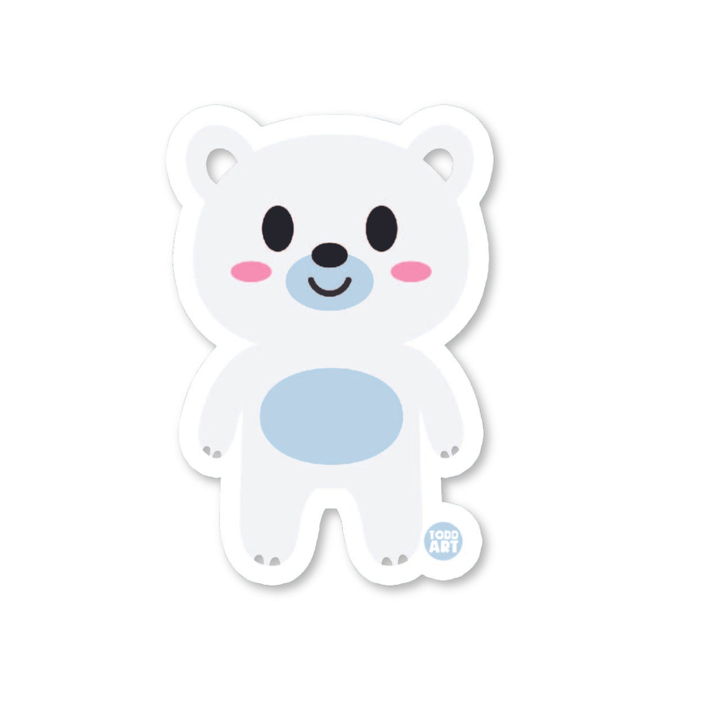 Polar Bear Vinyl Sticker