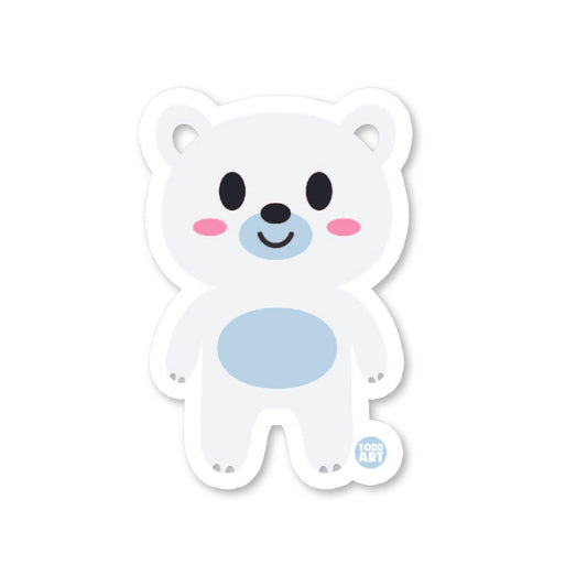 Polar Bear Vinyl Sticker