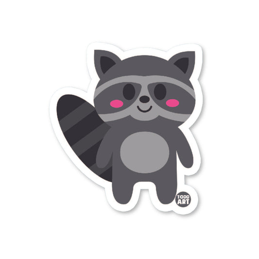 Raccon Sticker