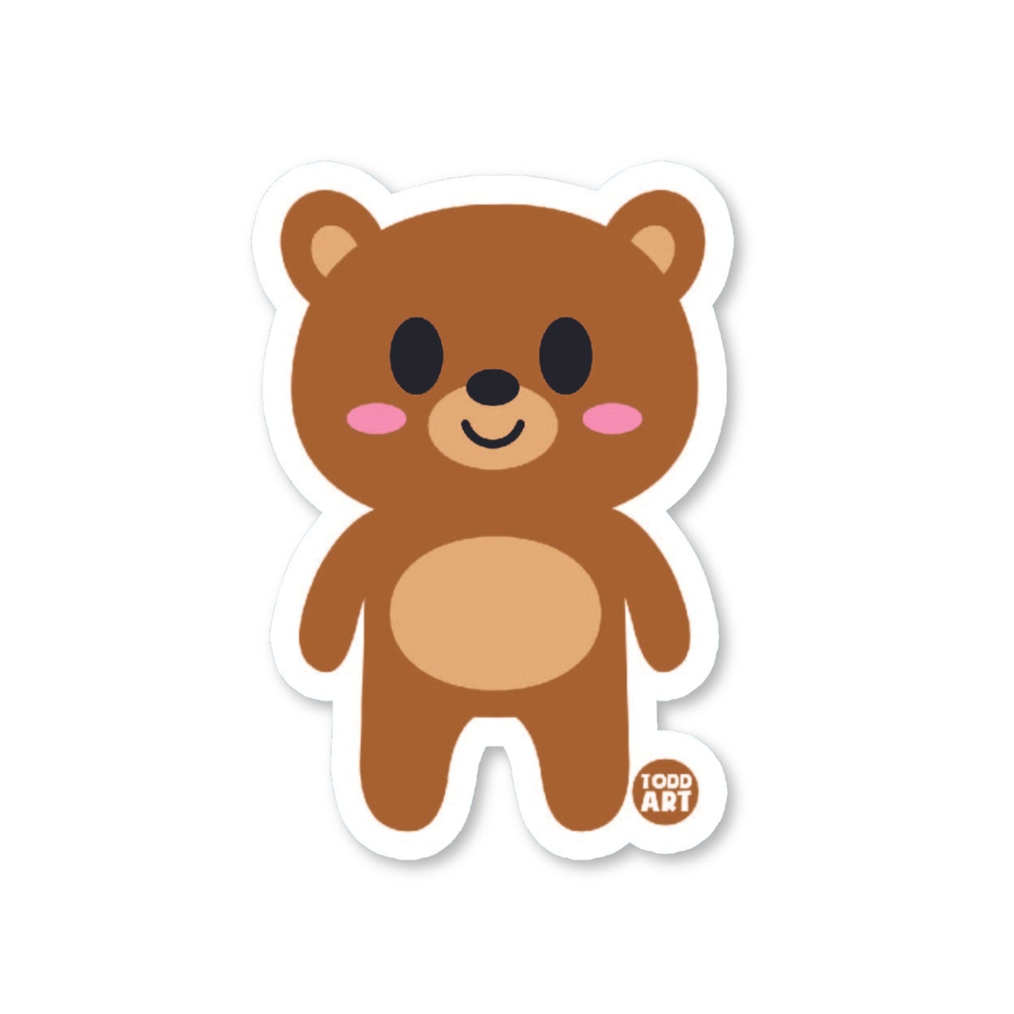 Bear Vinyl Sticker