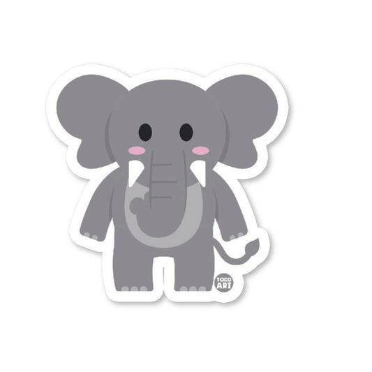 Elephant Vinyl Sticker