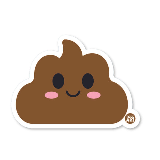 Poop Vinyl Sticker