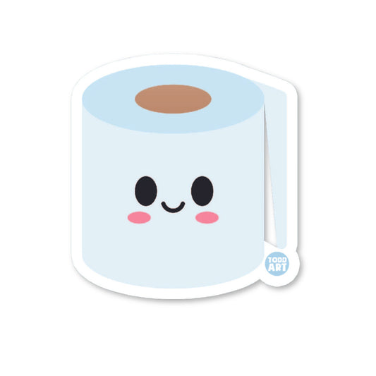 Toilet Paper Sticker