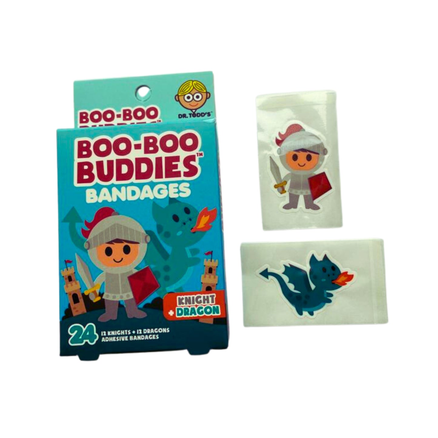 Boo-Boo Buddies Knight and Dragon Bandages