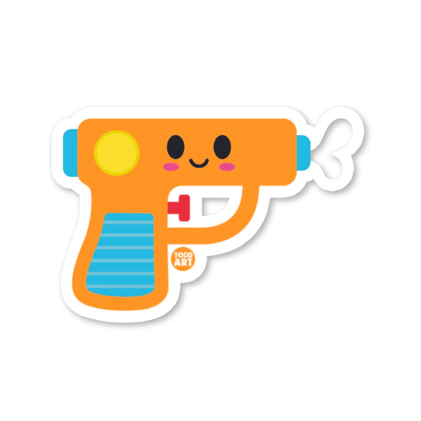 Water Gun Sticker