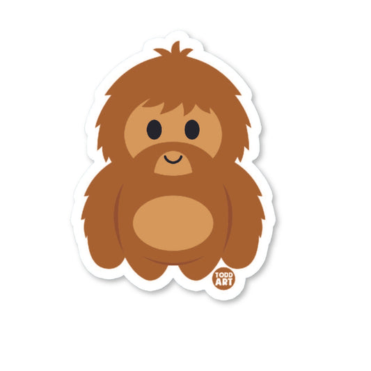 Big foot Vinyl Sticker