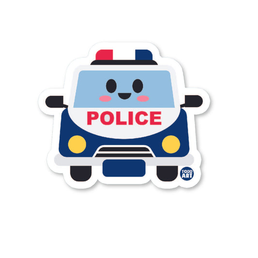 police Car Vinyl Sticker