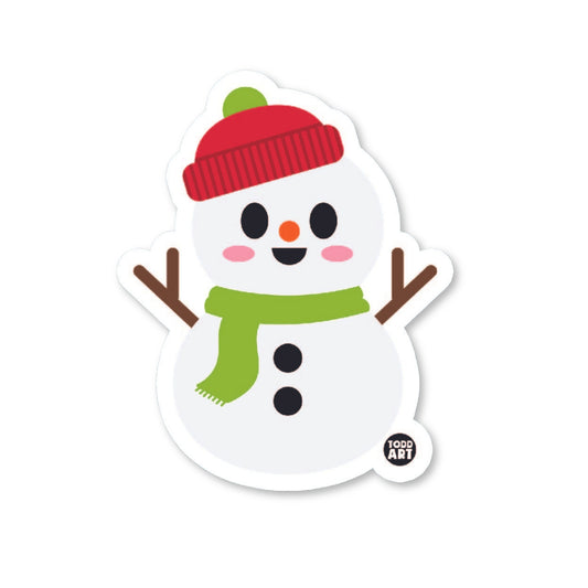 Snowman Sticker