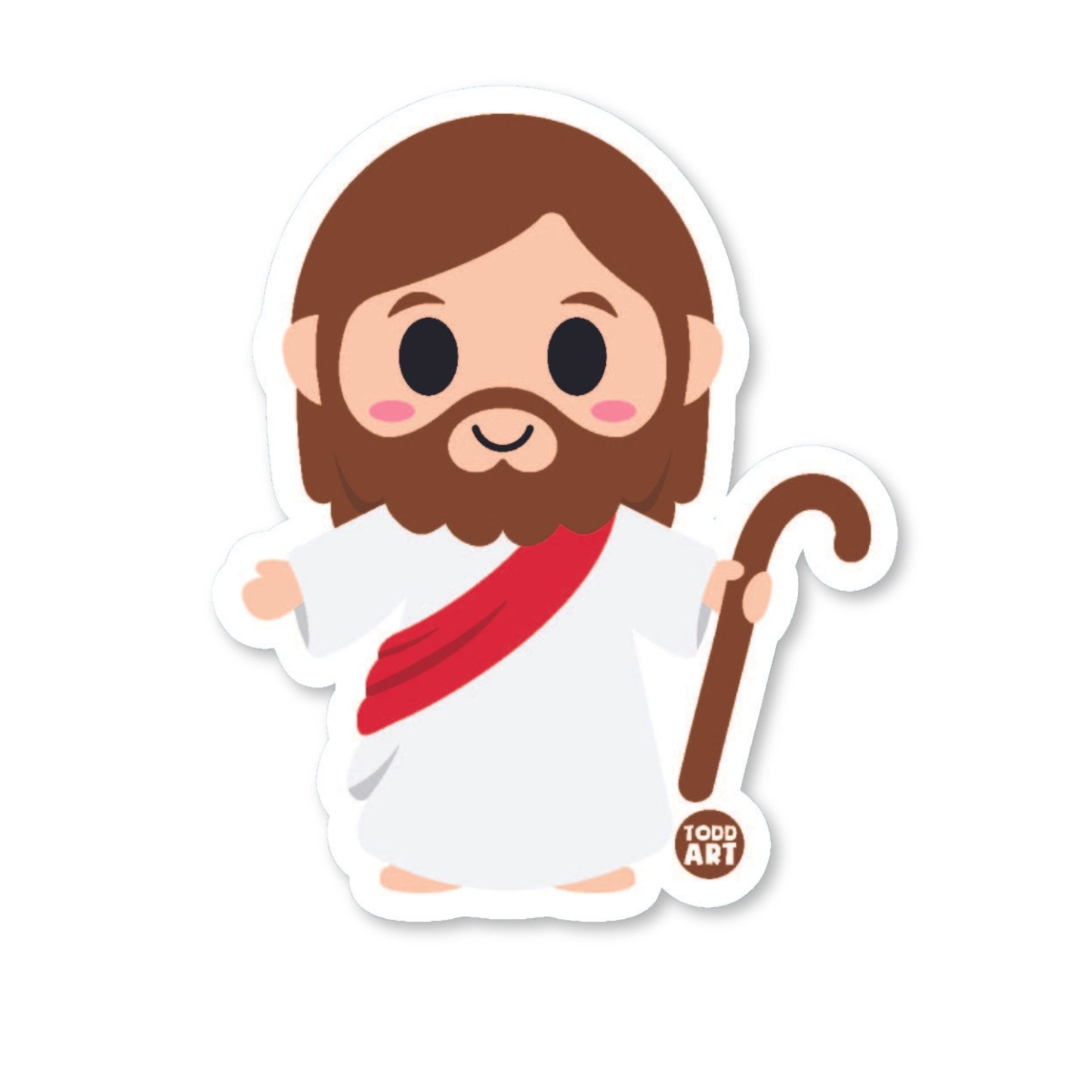 Jesus Vinyl Sticker