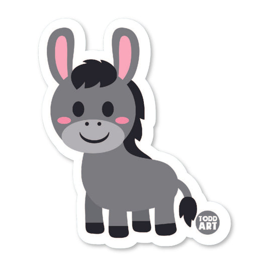 Donkey Vinyl Sticker