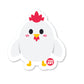 Chicken Vinyl Sticker