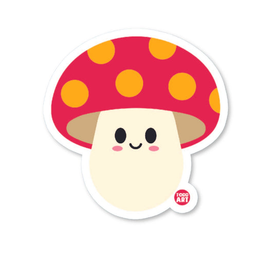 Mushroom Vinyl Sticker