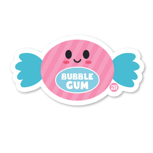 Bubble Gum Vinyl Sticker