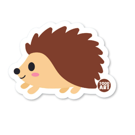 Hedgehhog Vinyl Sticker