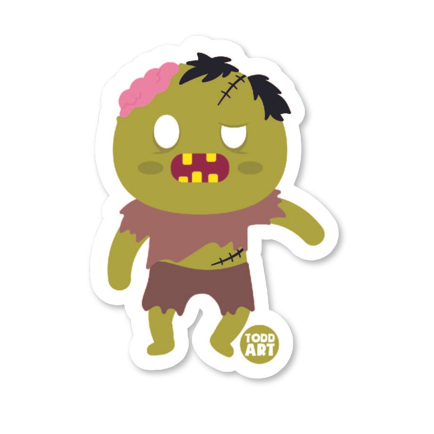 Zombie Sticker