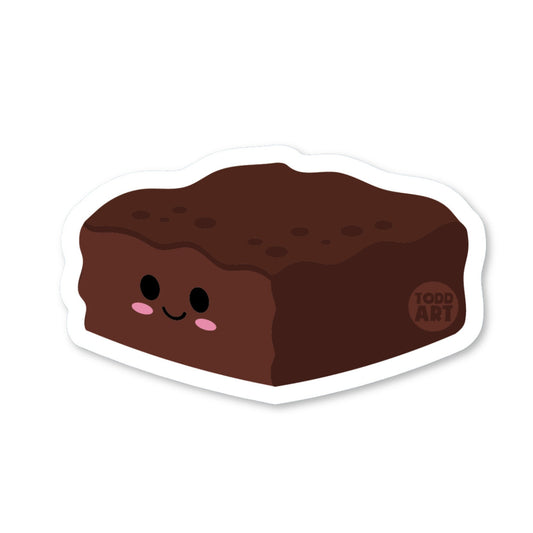 Brownie Vinyl Sticker