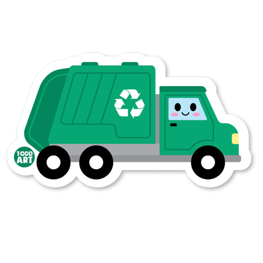 Garbage Truck Sticker