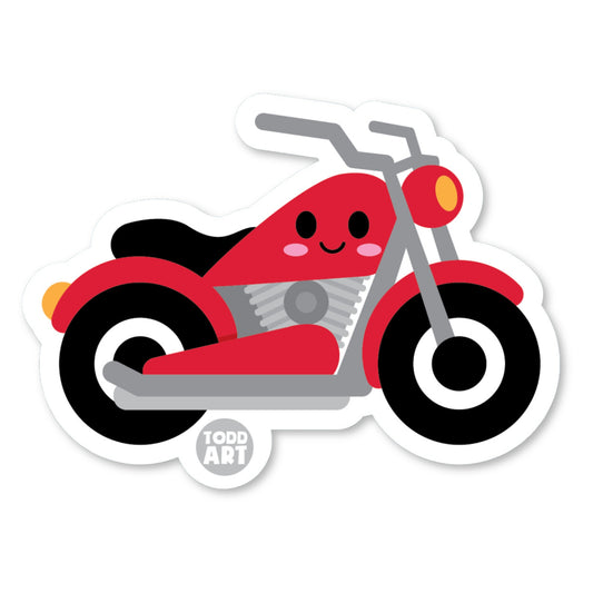 Motorcycle Vinyl Sticker