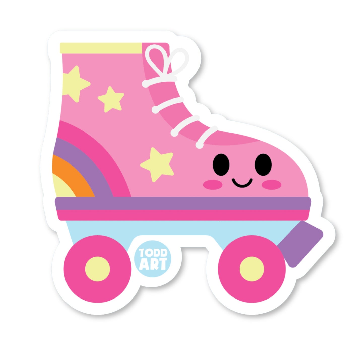 Rollerskate Sticker