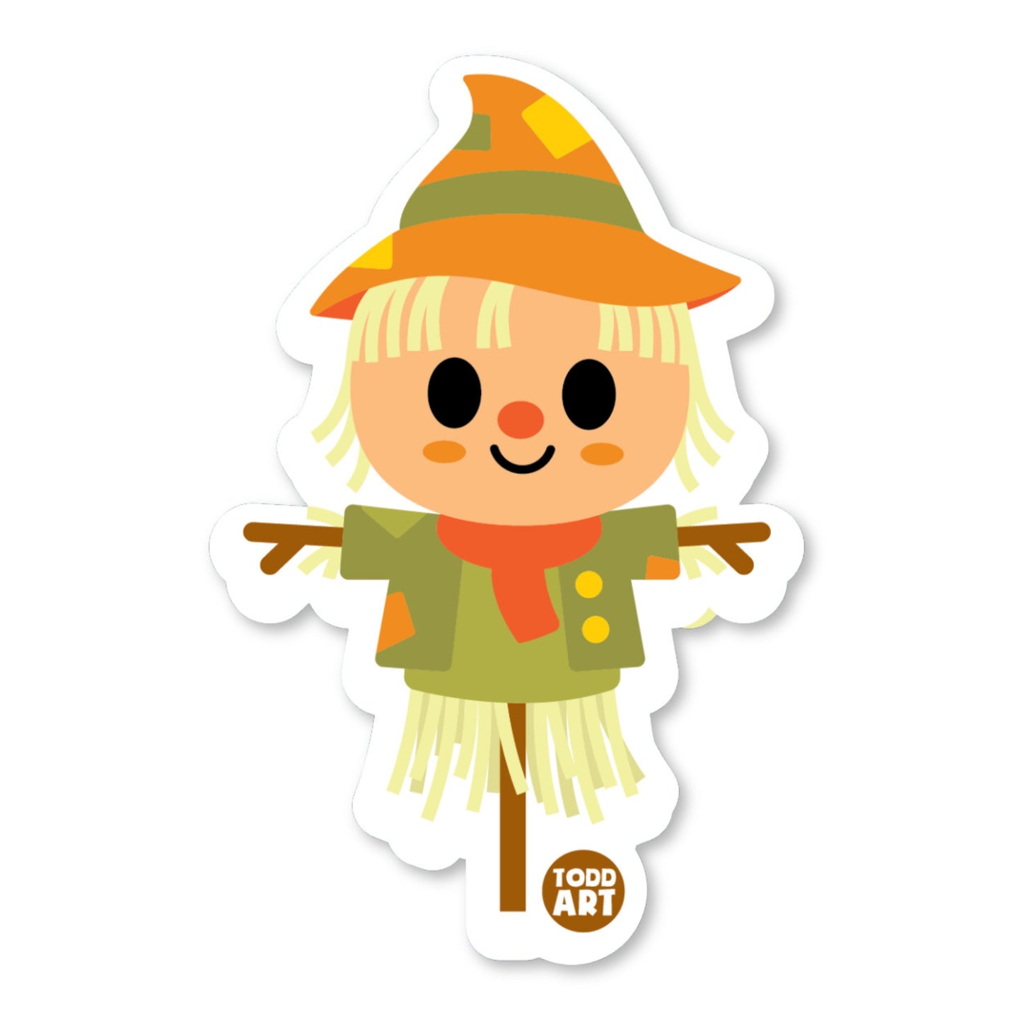 Scarecrow Sticker