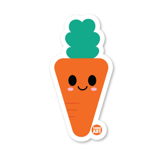 Carrot Vinyl Sticker