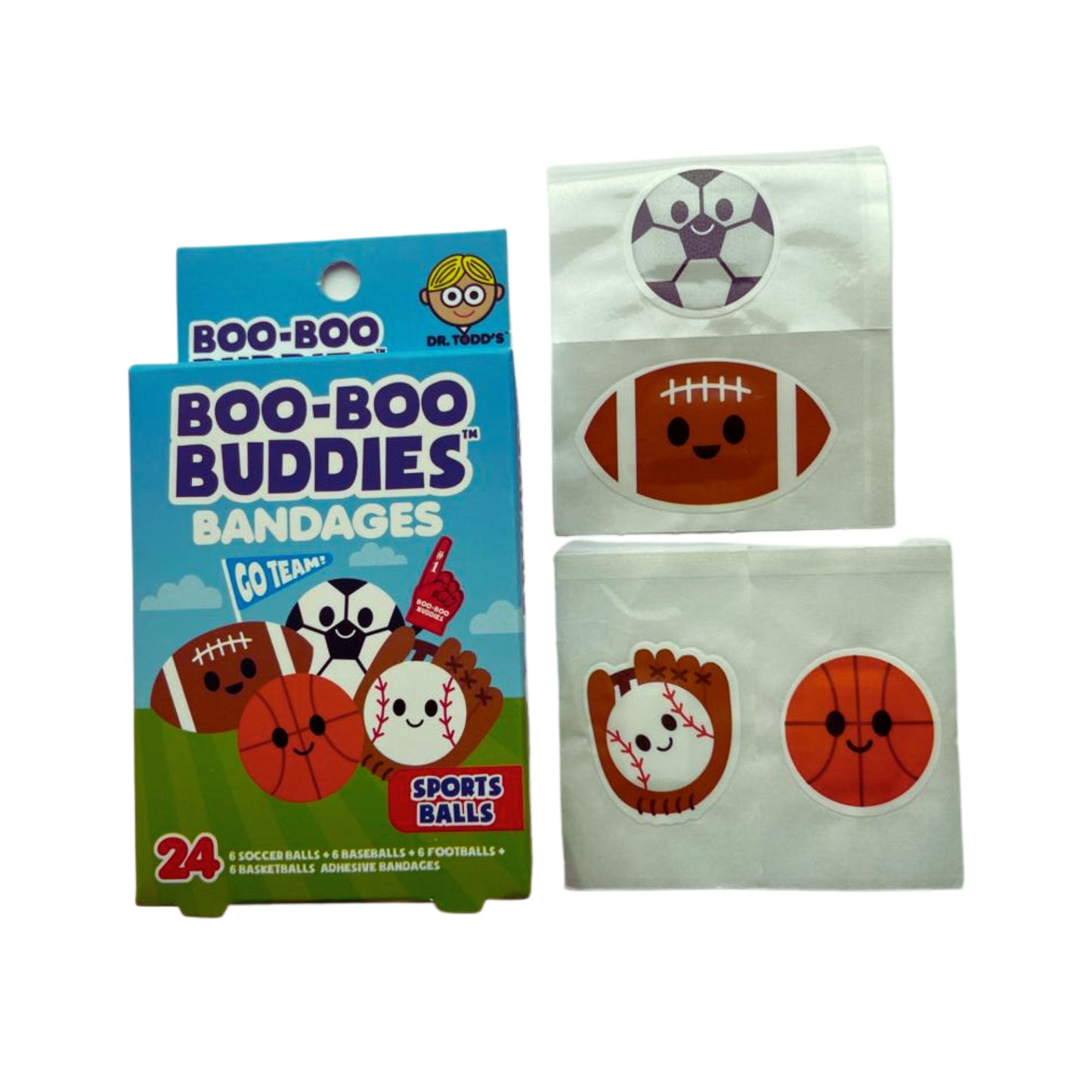 Boo-Boo Buddies Sports Balls Bandages