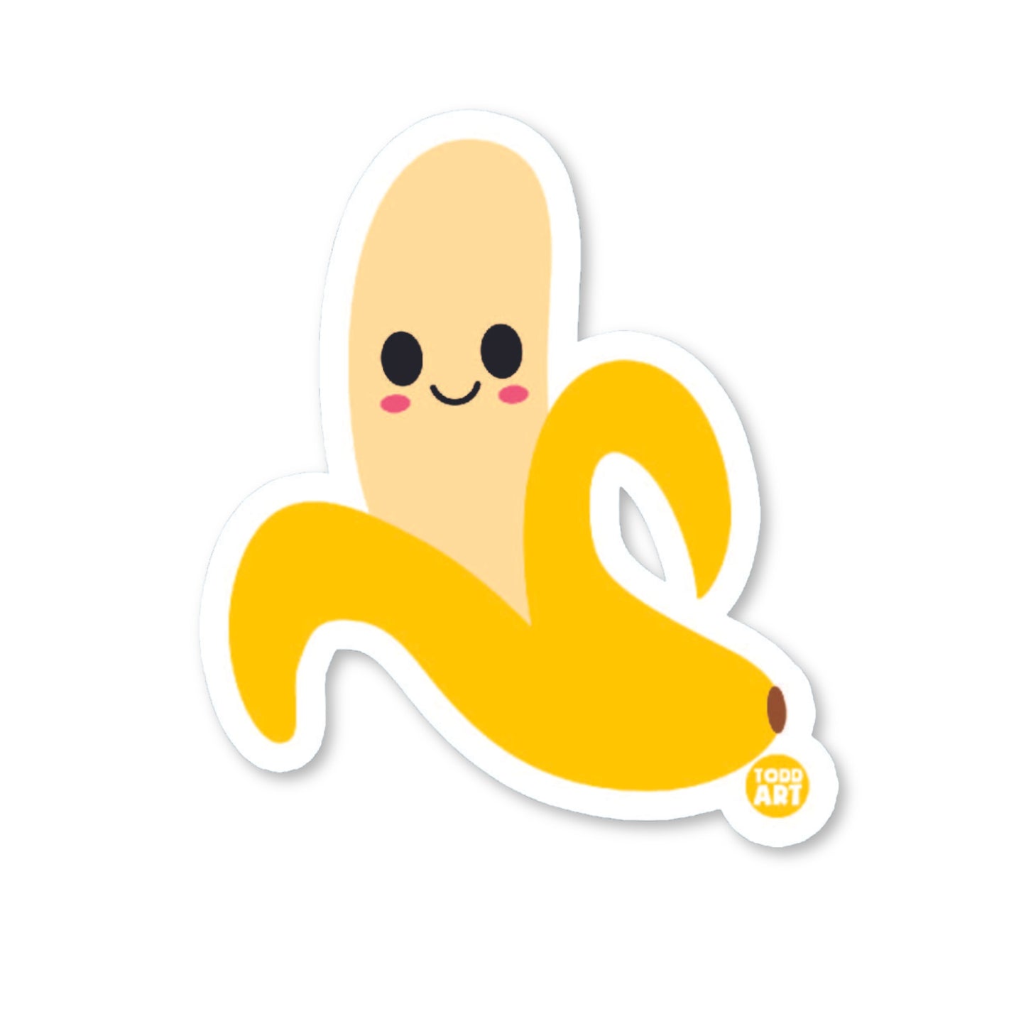 Banana Vinyl Sticker