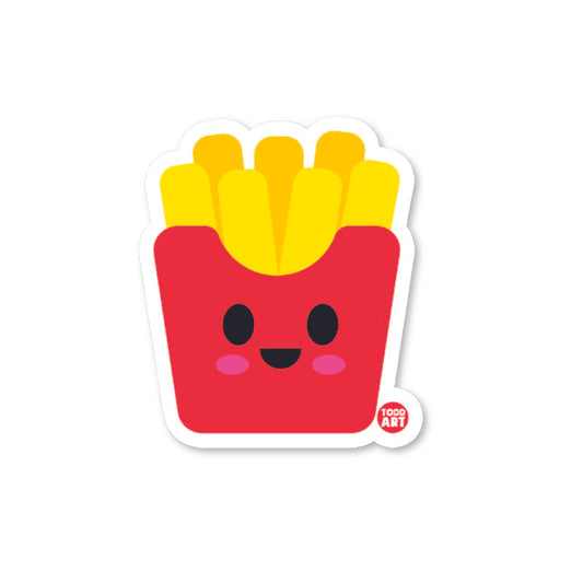 French Fries Vinyl Sticker