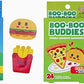 Boo Boo Buddie Kids Bandages – 48 Ct | Burger + Fries, Pizza + Taco Shape Bandages | Fun, Waterproof, Latex-Free, Sensitive Skin-Friendly First Aid for Kids
