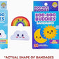 Boo Boo Buddie Rainbow & Cloud + Sun & Moon Shape Bandages – 48 Ct | Fun Adhesive Bandages for Kids | Waterproof, Latex-Free, First Aid Supplies for Sensitive Skin, Colorful Bandages for Children