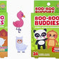 Boo Boo Buddies™ Flamingo + Llama Bandages – 48 Ct | Fun Adhesive Bandages for Kids | Latex-Free, Waterproof, Durable First Aid for Sensitive Skin