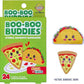 Boo Boo Buddie Kids Bandages – 48 Ct | Burger + Fries, Pizza + Taco Shape Bandages | Fun, Waterproof, Latex-Free, Sensitive Skin-Friendly First Aid for Kids