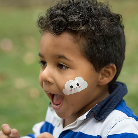 Boo Boo Buddies Caterpillar & Butterfly + Ladybug & Bee Bandages – 48 Ct | Fun Shapes, Latex-Free, Waterproof for Kids’ First Aid Kits & Sensitive Skin