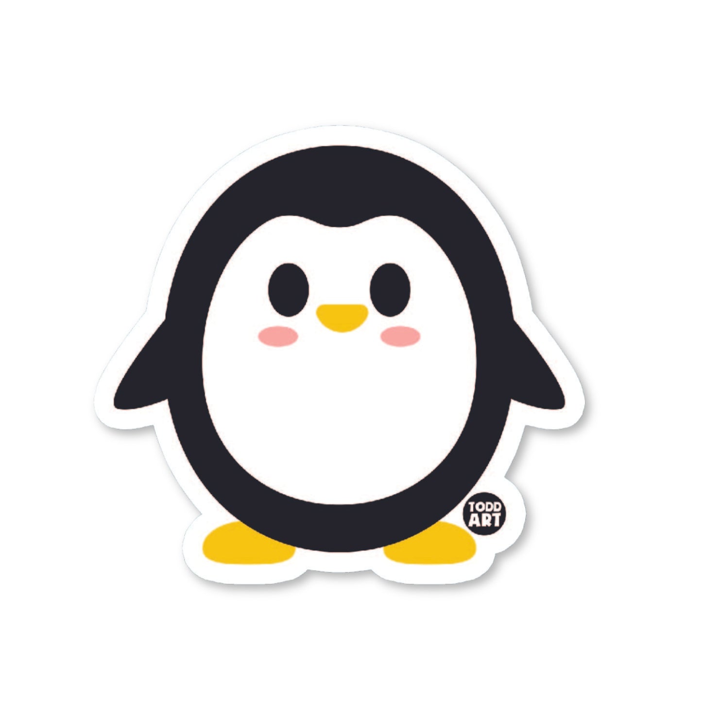 Penguin Vinyl Sticker