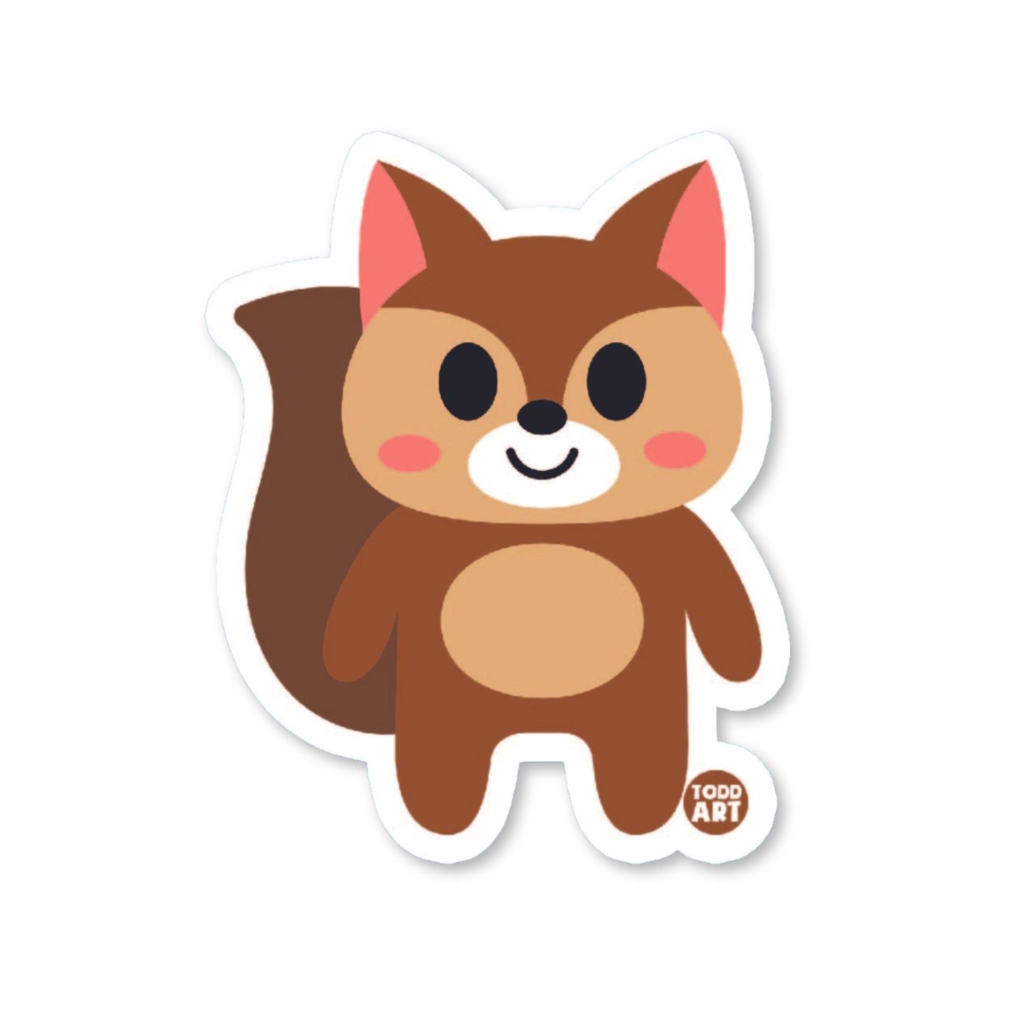 Squirrel Sticker