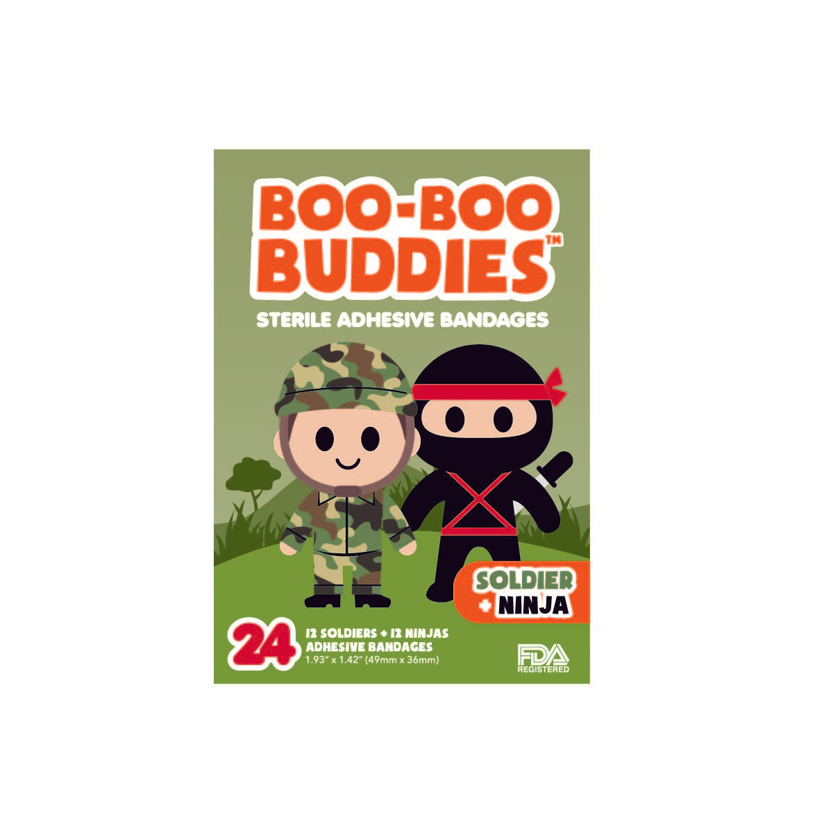 Boo-Boo Buddies Soldier and Ninja